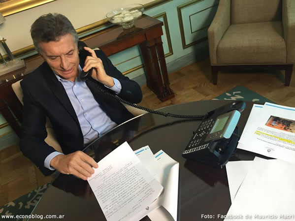 Contacto de Mauricio Macri