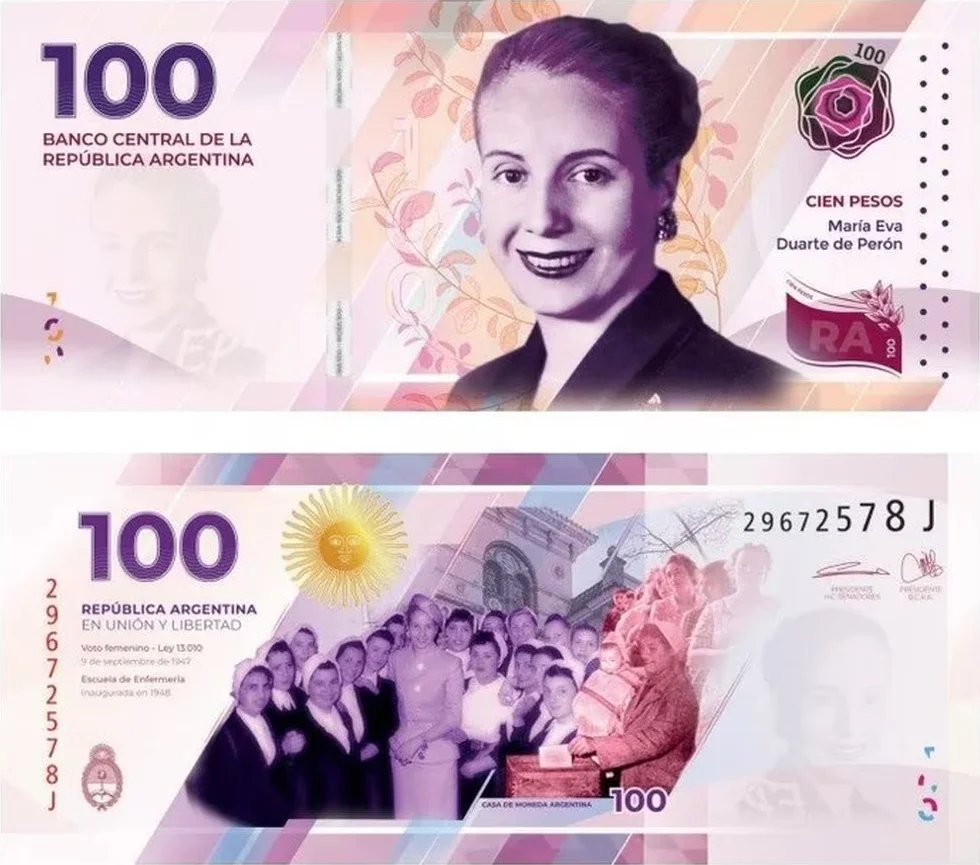 Nuevo billete de $100