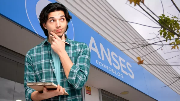 Joven en delegación de Anses