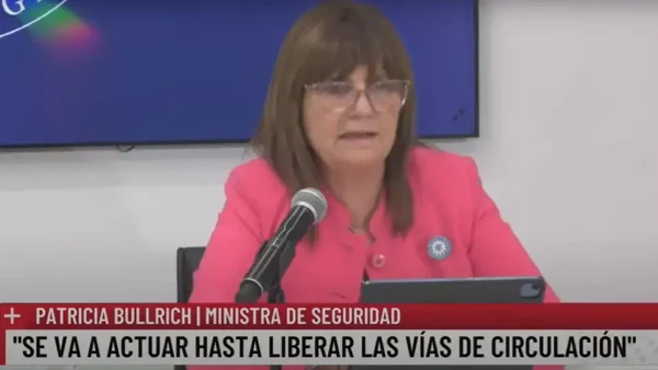 Patricia Bullrich ministra de seguridad