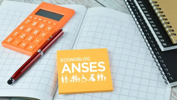 Cuaderno y anotador de la Anses