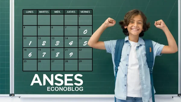 Calendario de ayuda escolar anual