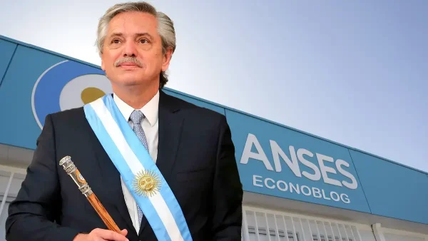 Alberto Fernández en Anses