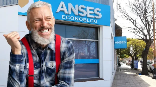 Jubilado contento en Anses