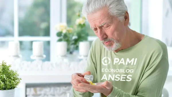 Jubilado de PAMI con medicamentos