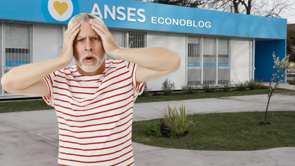 Jubilado preocupado en delegación de Anses