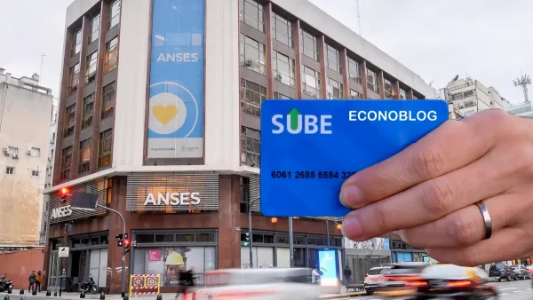 Tarjeta SUBE en Anses