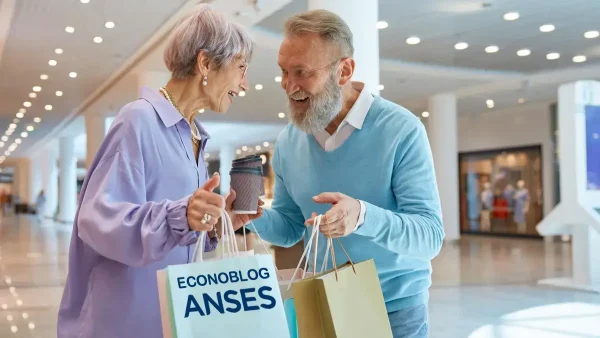 Jubilados de Anses de compras