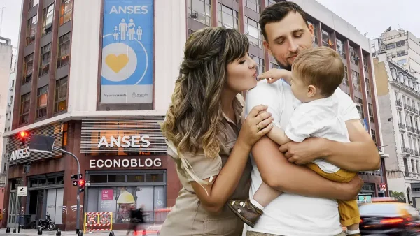 Familia de la AUH frente a Anses