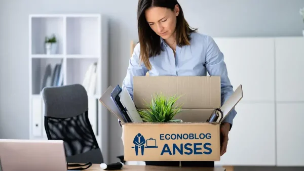 Beneficiaria del fondo de desempleo con caja de Anses