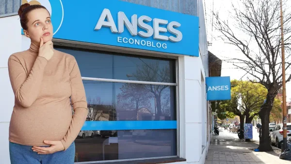 Titular de la asignación por embarazo pensando en Anses