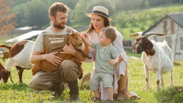 Familia rural de Anses