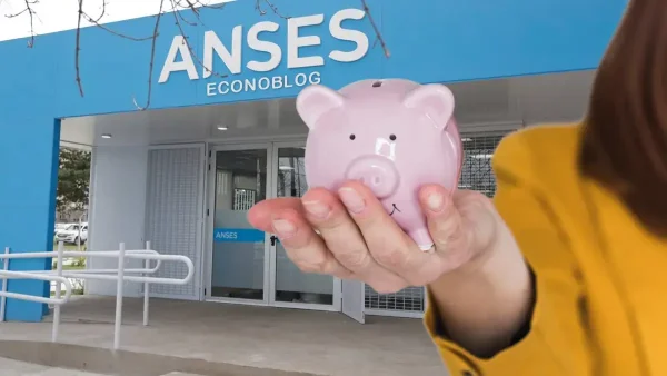 Alcancía de ahorro en Anses