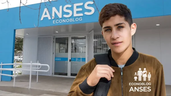 Joven de la AUH en Anses