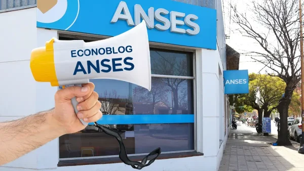 Megáfono en oficina de Anses