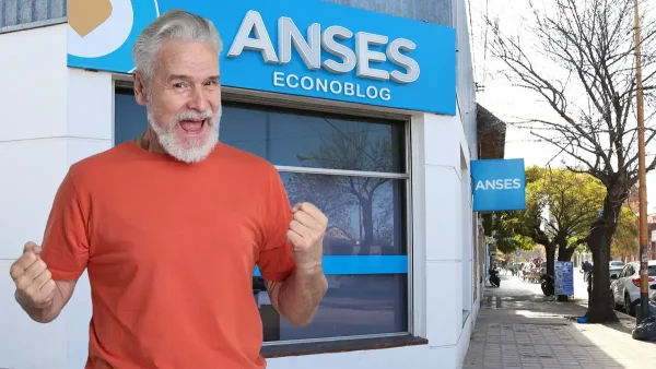 Jubilado contento en Anses