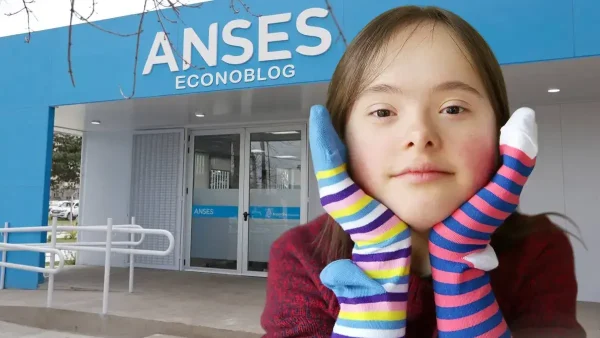 Niña con Síndrome de Down en Anses