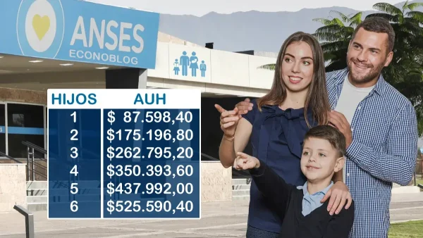Valores de AUH
