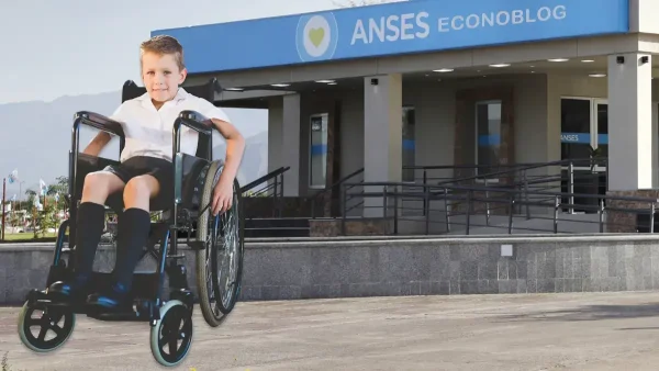 Niño con discapacidad en Anses