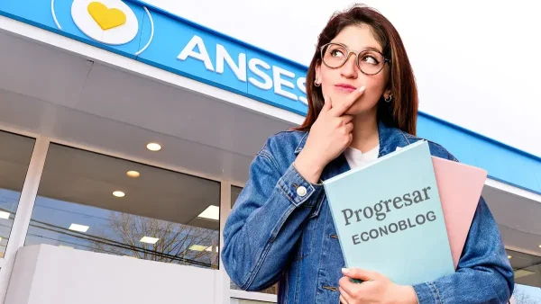 Estudiante de Progresar pensando en Anses