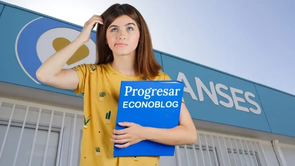 Estudiante de Becas Progresar pensando en Anses