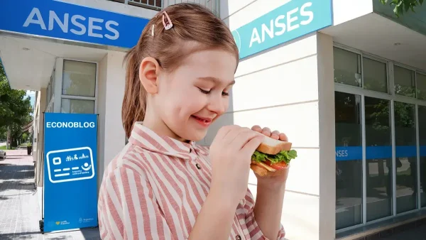 Beneficiaria de la Tarjeta Alimentar en Anses
