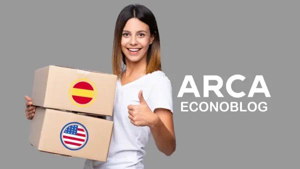 Cajas enviadas al exterior de ARCA