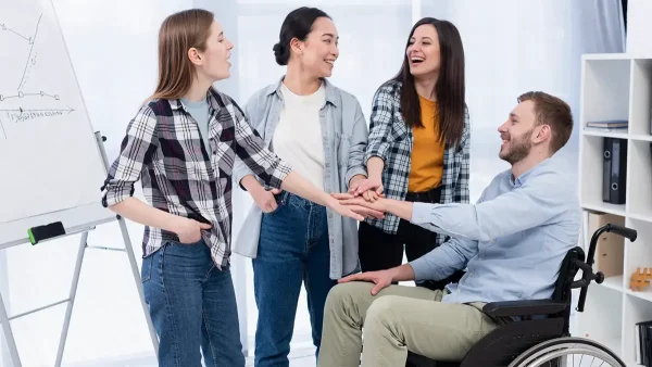 Persona con discapacidad en el trabajo