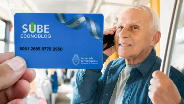 Jubilado con Tarjeta SUBE