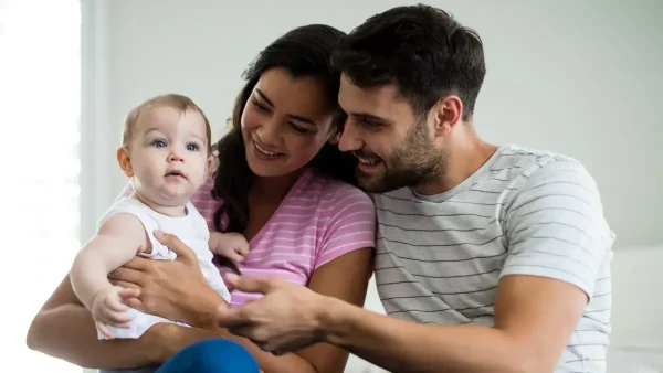 Familia con su hijo
