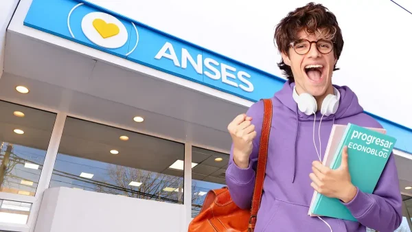 Estudiante de Becas Progresar contento en Anses
