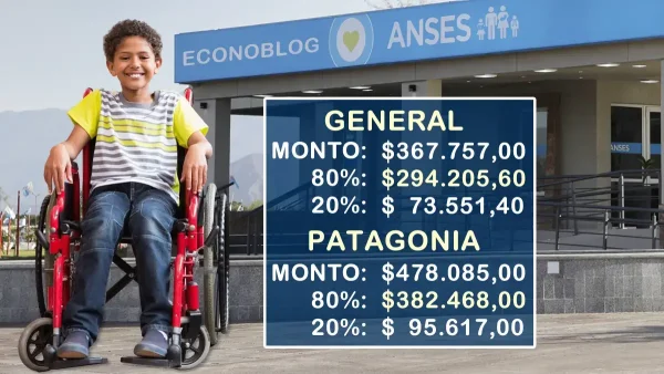 Importes para AUH