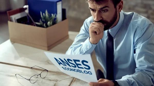 Beneficiario del fondo de desempleo con carta de Anses