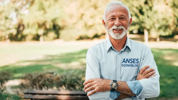 Jubilado de Anses cruzado de brazos