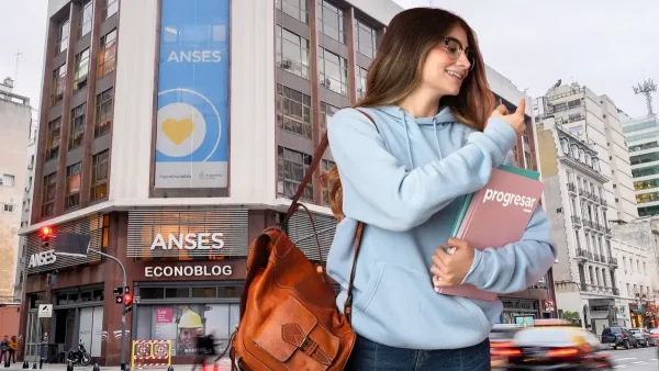 Estudiante de Becas Progresar en Anses