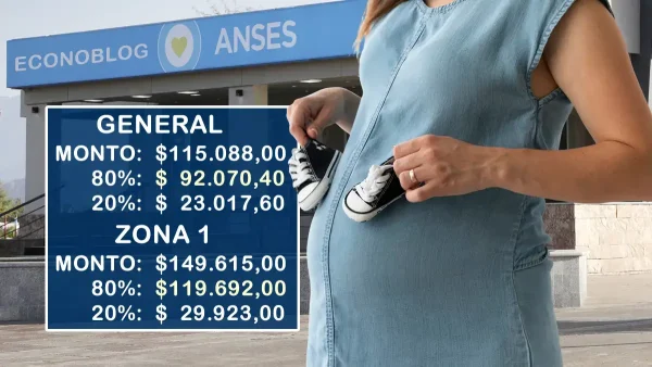 Asignación por embarazo en septiembre de 2025