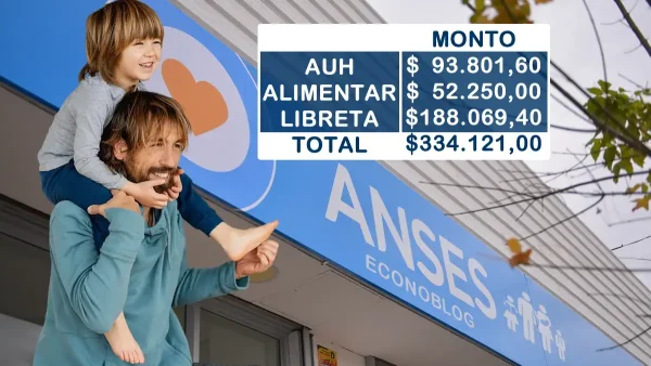 AUH con Libreta en octubre