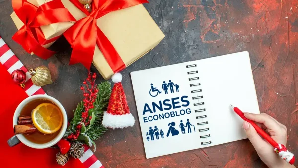 Cuaderno de Anses para navidad