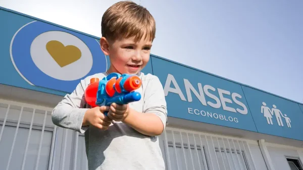 Niño del SUAF en Anses