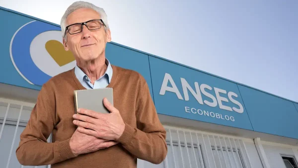 Jubilado contento en Anses