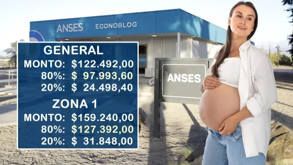 Asignación por embarazo en diciembre de 2025