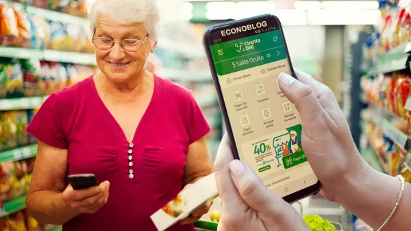 Jubilada con Cuenta DNI