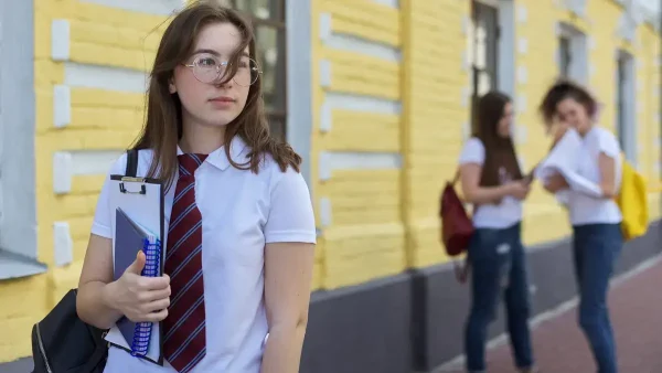 Estudiante de colegio privado