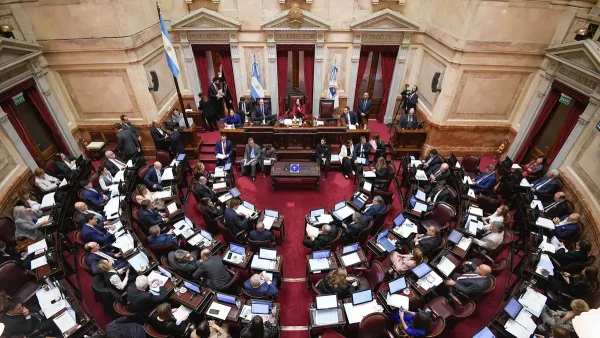 Victoria Villarruel en el Senado